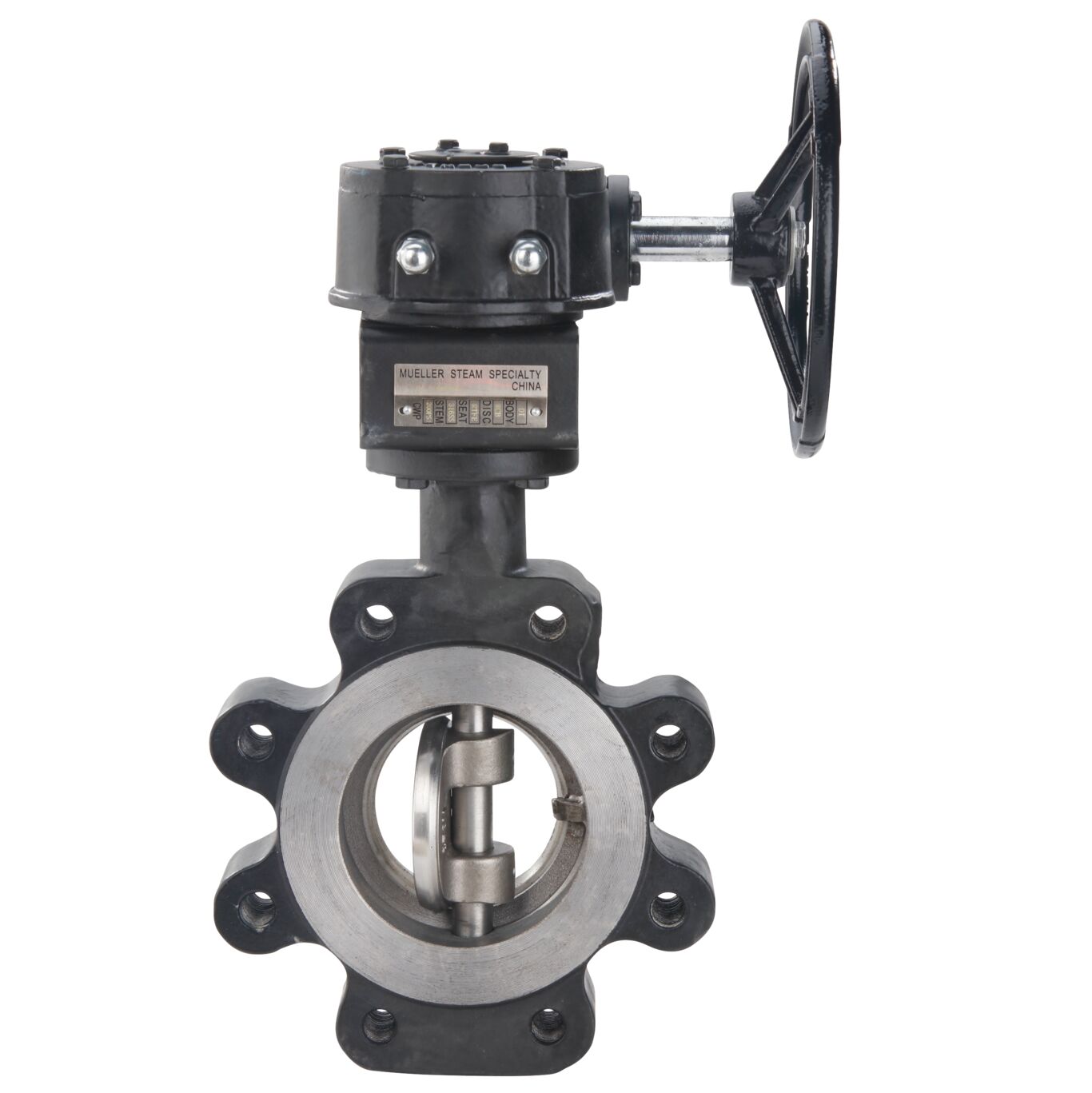 Hight Performance Butterfly valve open view
